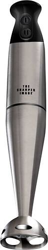 Front Standard. The Sharper Image - 2-Speed Hand Blender - Stainless-Steel.