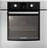 Front Standard. Bosch - 300 Series 27" Built-In Single Electric Convection Wall Oven - Stainless-Steel.