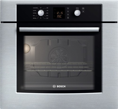  Bosch - 300 Series 30&quot; Built-In Single Electric Convection Wall Oven - Stainless-Steel