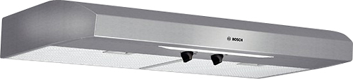 Angle View: Monogram - 36" Range Hood - Stainless steel