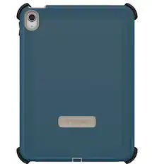 Front. OtterBox - Defender Series Case for iPad (A16) and iPad (10th Gen) - Baja Beach.