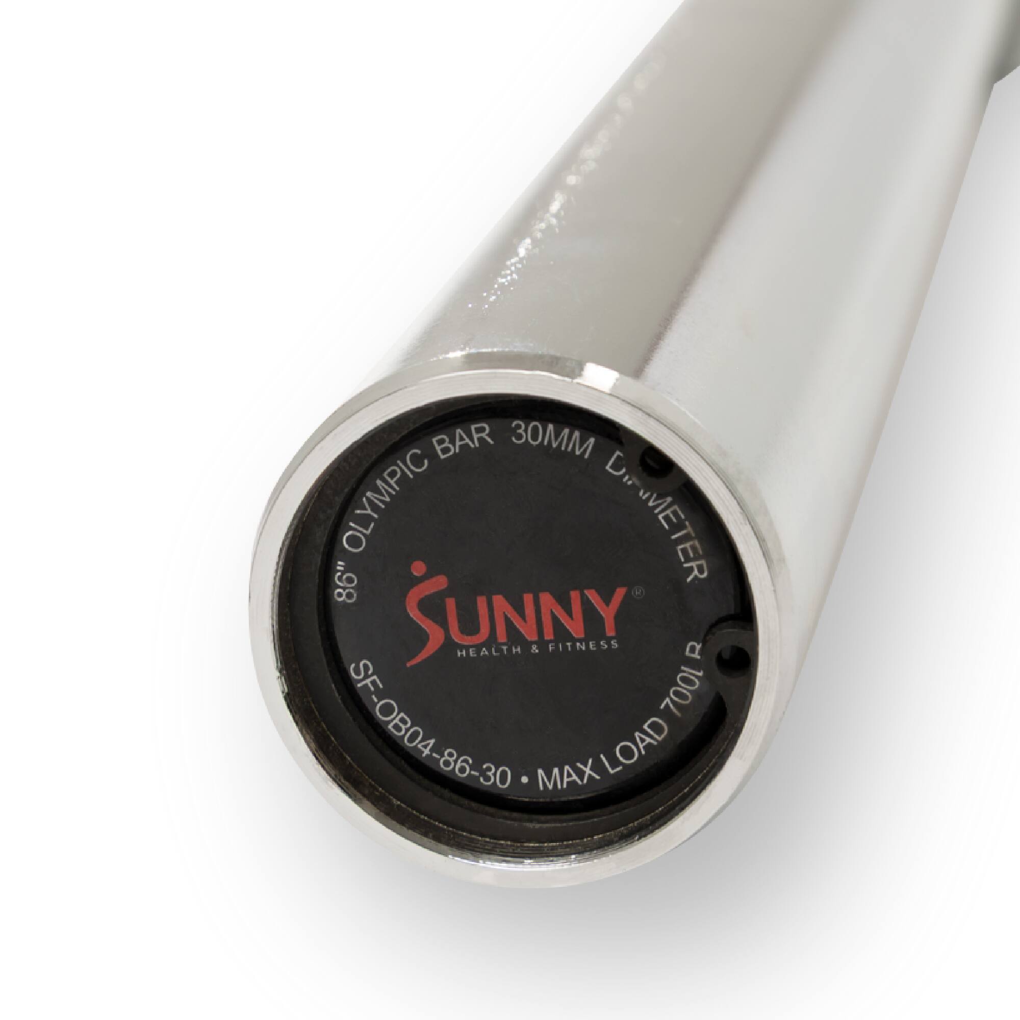 Sunny Health & Fitness  
Olympic Bar 30MM Diameter  
SF-OB04-86-30  
Max Load 700LB