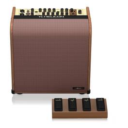 TC Helicon - Harmony V100 100W 2-Channel Acoustic Amplifier and 4-Button Footswitch
