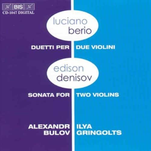 Ilya Gringolts - Duetti Per Due Violini / Sonata for 2 Violins  - COMPACT DISCS