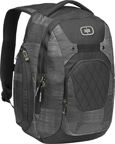 Angle Standard. OGIO - Rally Backpack Laptop Case - Charcoal.