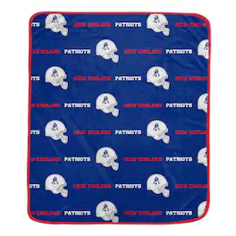 Pegasus - 60" x 72" Repeat Helmet Wordmark Ultra Soft Blanket - Multicolor