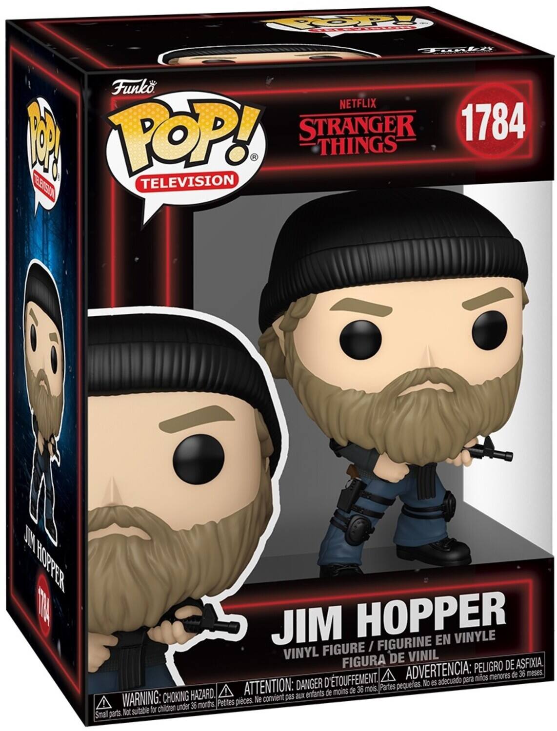 ストレンジャーシングスFUNKOPOPエル Funko Pop! Stranger Things Season 5: Jim Hopper #1784 Multicolor
