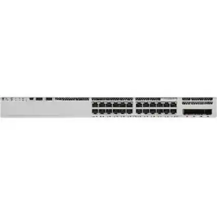 Front. Cisco Consumer Products - Cisco Catalyst 9200 C9200L-24T-4X Layer 3 Switch - 24 Ports - Manageable - Gigabit Ethernet, 10 Gigabit Ethernet - Unknown.