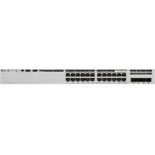 Front. Cisco Consumer Products - Cisco Catalyst 9200 C9200L-24T-4X Layer 3 Switch - 24 Ports - Manageable - Gigabit Ethernet, 10 Gigabit Ethernet - Unknown.