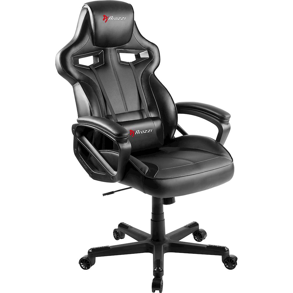 Angle View: Arozzi - Milano Gaming/Office Chair - Black