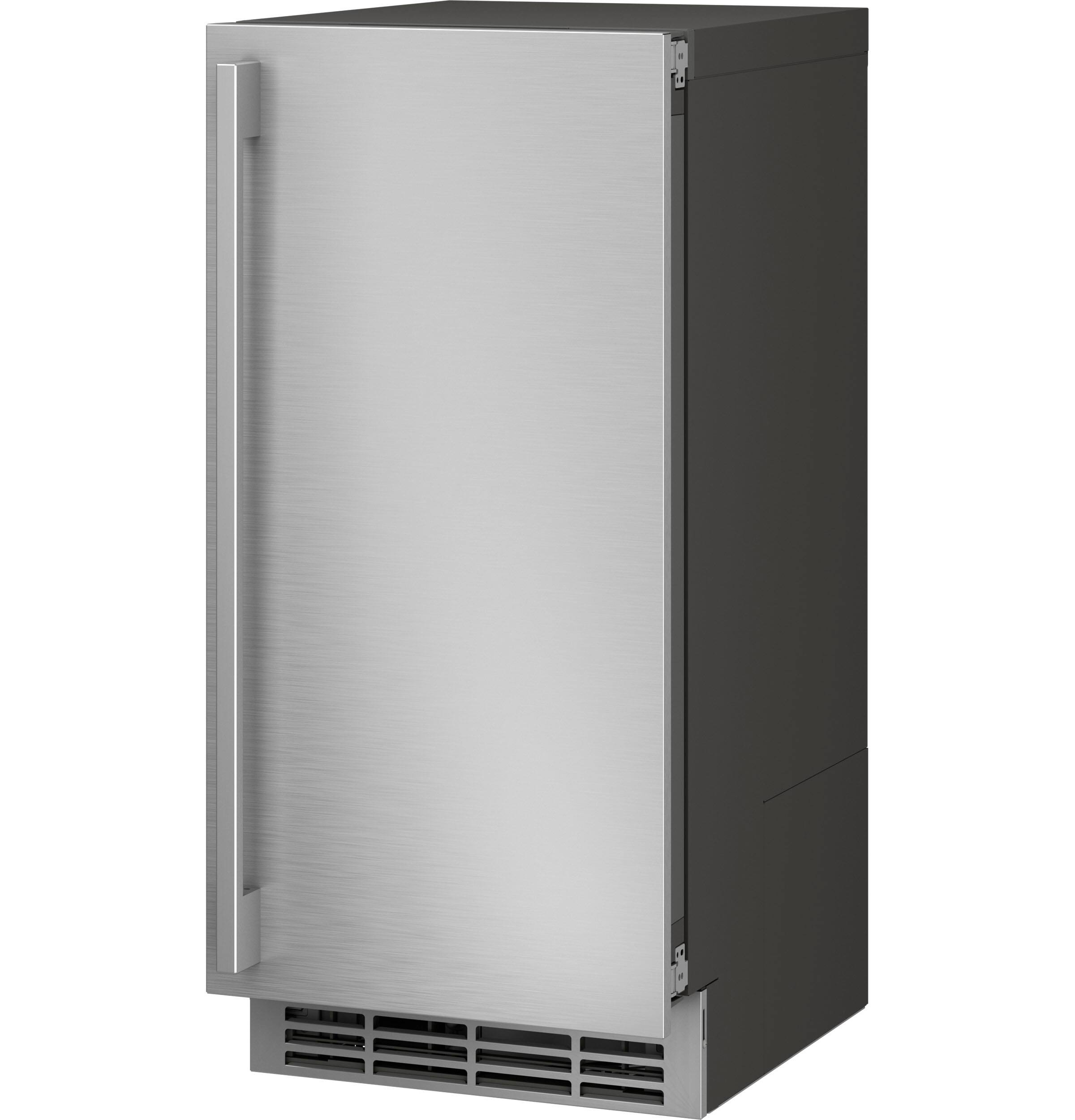 Alt View 2. Monogram - Minimalist Handle Kit for Select Monogram Undercounter Refrigerators - Silver.