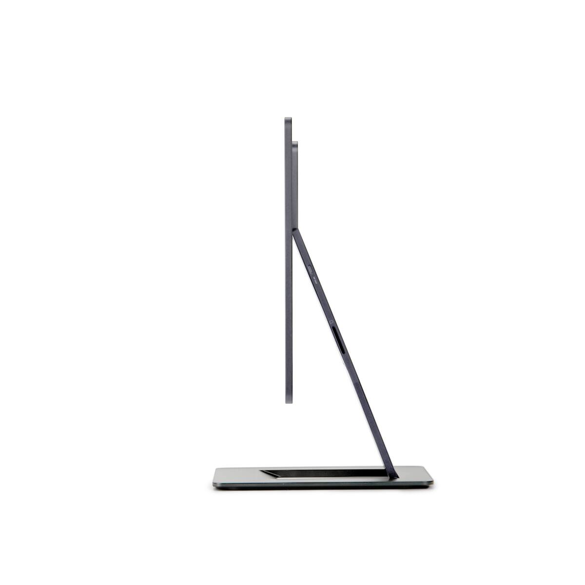 Angle. SOTSU - SOTSU FlipAction Pro 16" Gen2 Premium Portable Monitor, Super Compact, Pivot Rotate, 2560x1600 DCI P3 - Metallic Gray - Metallic Gray.