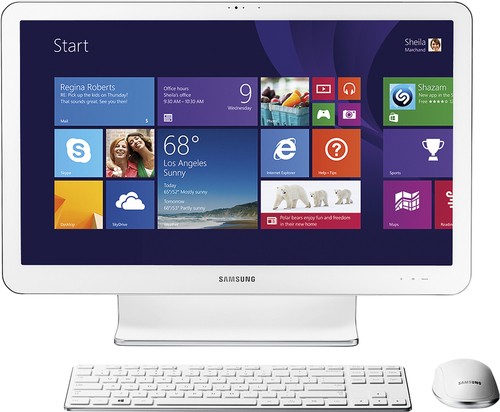  Samsung - ATIV One 5 21.5&quot; Touch-Screen All-In-One Computer - AMD A6-Series - 4GB Memory - 1TB Hard Drive