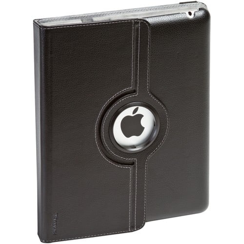 Front Standard. Targus - Versavu Keyboard/Cover Case for iPad - Black.