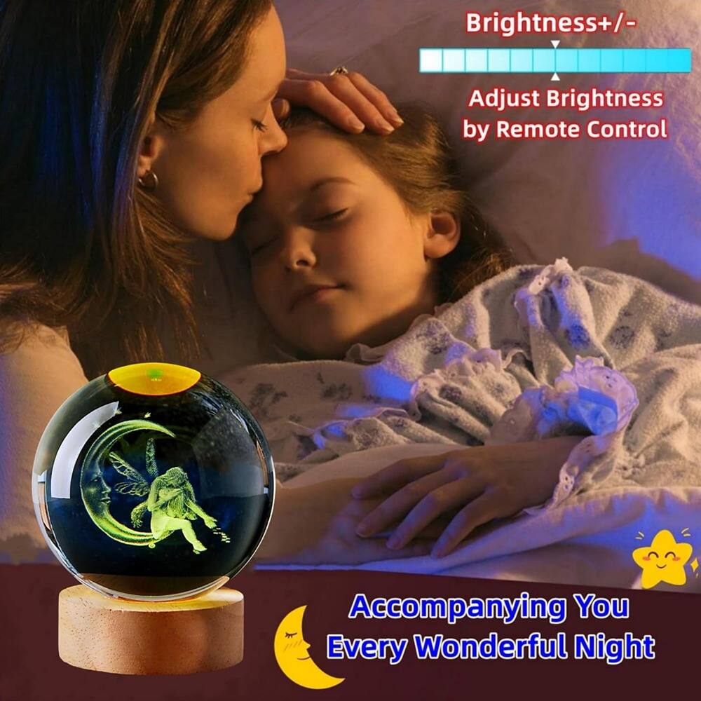 Brightness+/-  
Adjust Brightness by Remote Control  

Accompanying You Every Wonderful Night