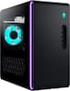 Front. Alienware - Aurora Gaming Desktop - Intel Core Ultra 9 Series 2 285 2025 - 32GB Memory - NVIDIA GeForce RTX 5070 12GB - 2TB Storage - Black.