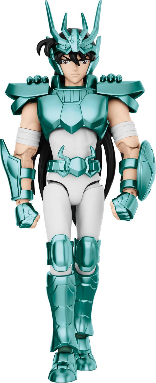 Alt View 2. PopMarket - Blokees - Saint Seiya - Champion Class - 09: Dragon Shiryu Model Kit   - COLLECTIBLES - Multicolor.