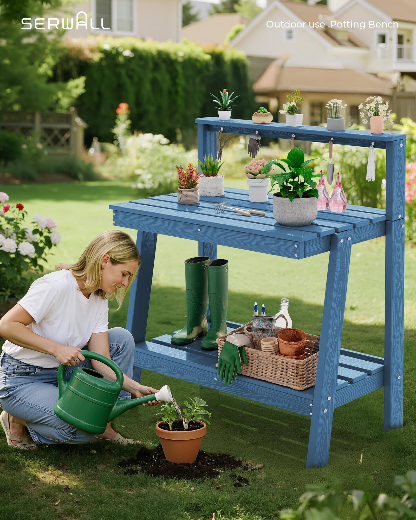 SERWALL Outdoor use .Potting Bench