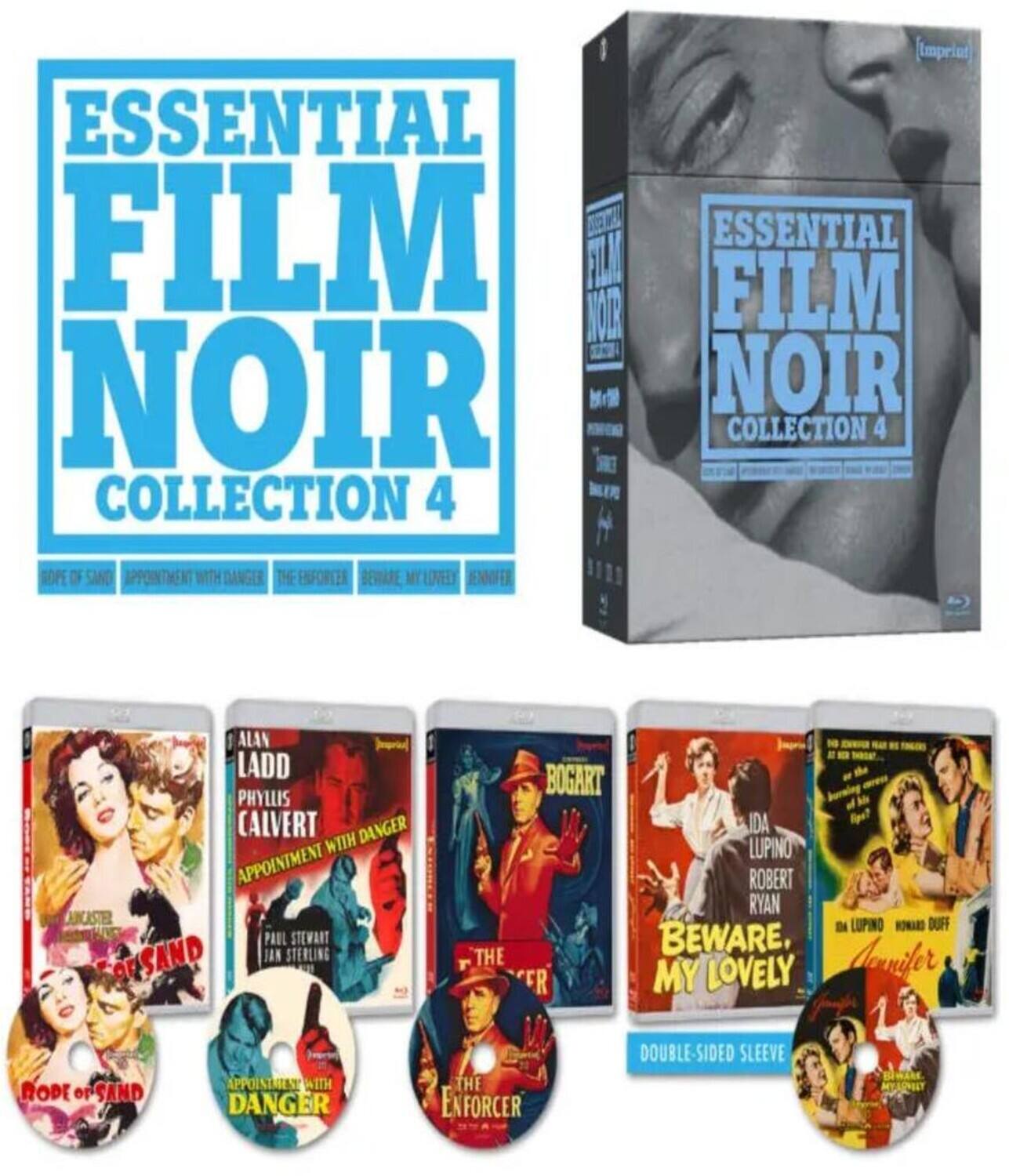 Front. Essential Film Noir Volume 4   - BLU-RAY.