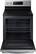 Alt View 12. Samsung - 5.9 cu. ft. Freestanding Electric Convection Range - Stainless steel.