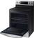 Alt View 20. Samsung - 5.9 Cu. Ft. Self-Cleaning Freestanding Electric Convection Range - Stainless steel.
