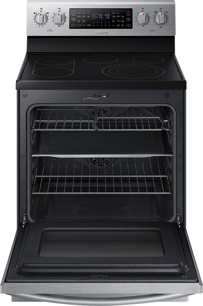 Customer Reviews Samsung 5.9 cu. ft. Freestanding Flex Duo™ Electric