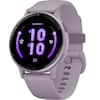 Front. Garmin - vívoactive 5 GPS Smartwatch 42 mm Fiber-reinforced polymer - Metallic Orchid Aluminum and Orchid.