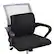 Alt View 20. Mind Reader - Lumbar Support Cushion, Office Chair Support, Posture Corrector, Memory Foam, 13.5"L x 4"W x 12.25"H - Black.