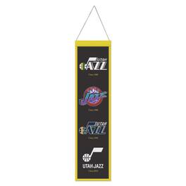 WinCraft - Utah Jazz 8" x 32" Evolution Banner - Multicolor