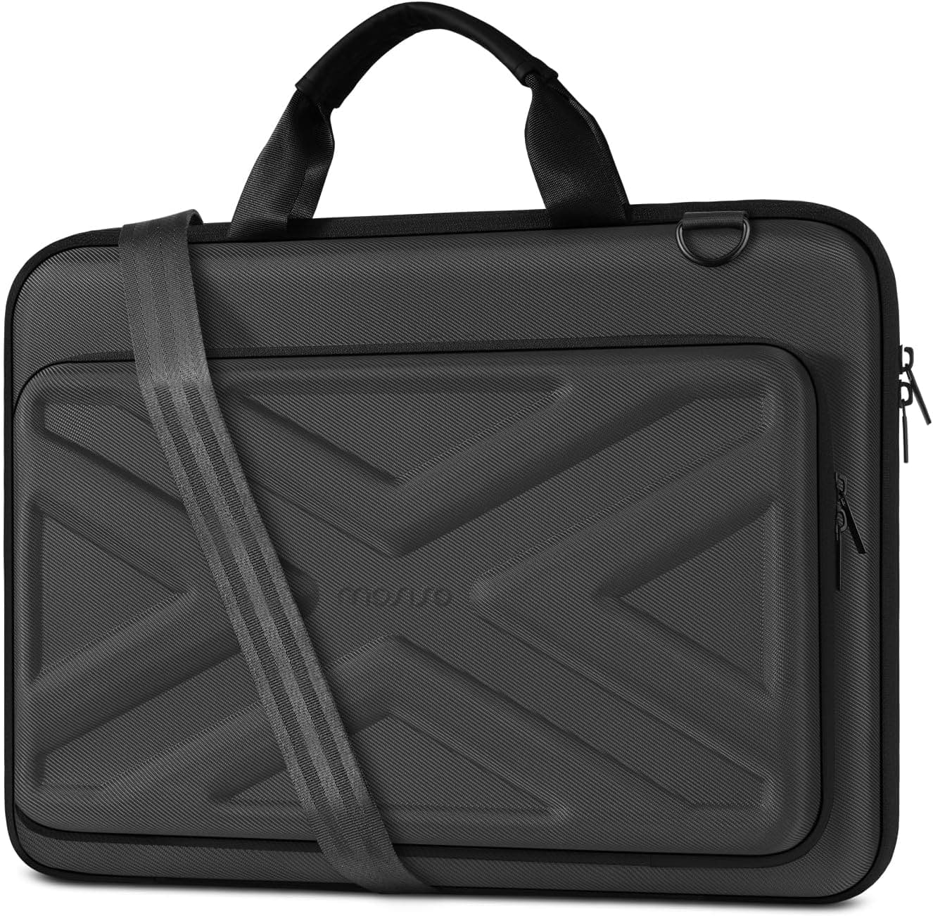 mosiso - Hard Shell Laptop Case for 15-16 Inch MacBook Pro/Air HP Dell Lenovo Asus Acer,Waterproof Laptop Bag with Shoulder Strap - Slate Gray price history on PriceWatchPro