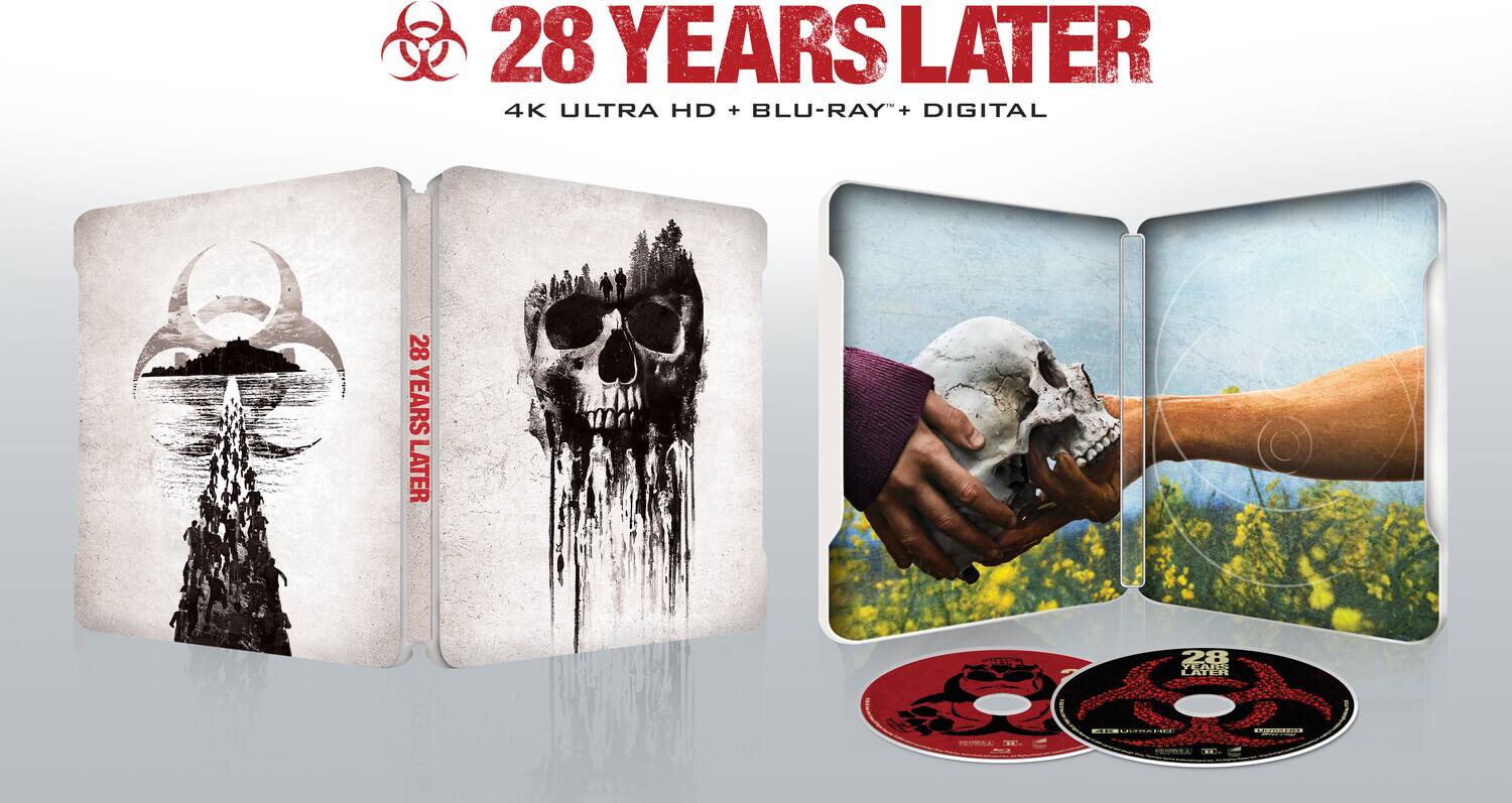 Front. 28 Years Later (Steelbook) - 4K Blu-Ray.