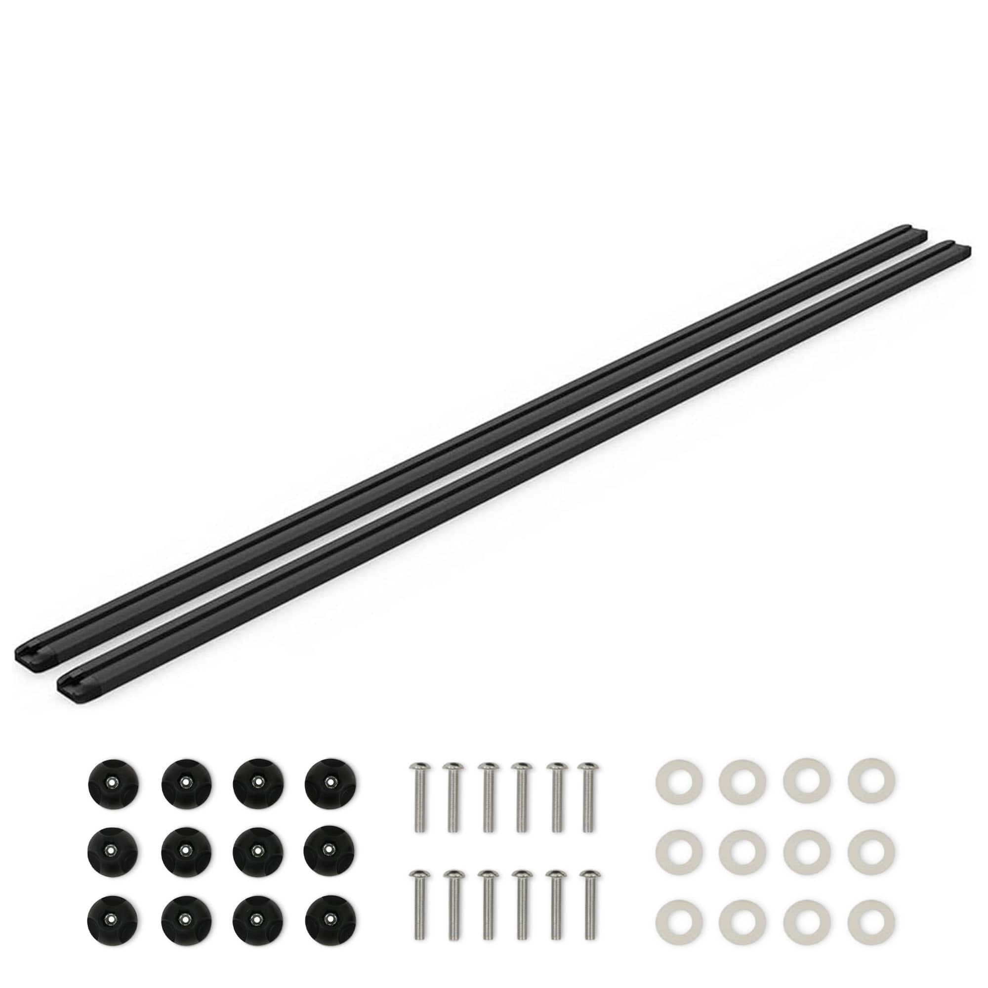 Yakima - HD Track 54 Inch Car Roof Top Rack Mounting System with CapNuts - Black price history on PriceWatchPro