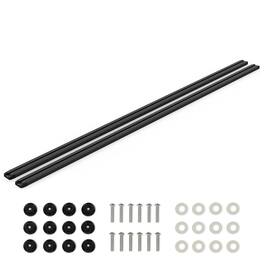 Yakima - HD Track 54 Inch Car Roof Top Rack Mounting System with CapNuts - Black