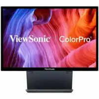 ViewSonic - VP1656 15.6'' IPS LCD FHD Portable Monitor (USB-C) - Black - Front_Zoom