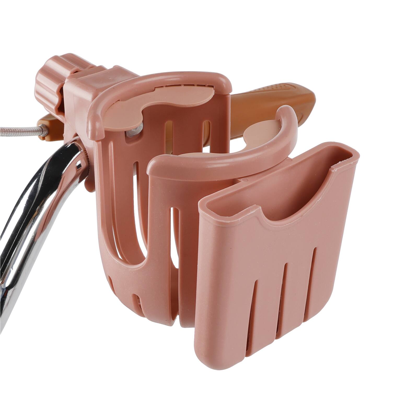 Alt View 8. Topteng - 24 Inch Beach Cruiser Bike for Adult -Low Step Design, Basket & Rack, High Carbon Steel Frame, Dual Brakes Bicycle Pink - Pink.