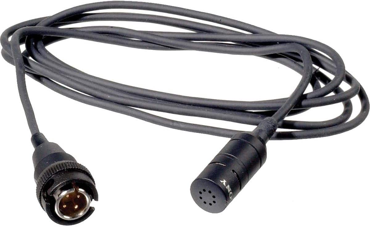 Sony - ECM-66BC Unidirectional Condenser Lavalier Microphone, 70 Hz - 14 kHz Frequency Response, Black - Black price history on PriceWatchPro