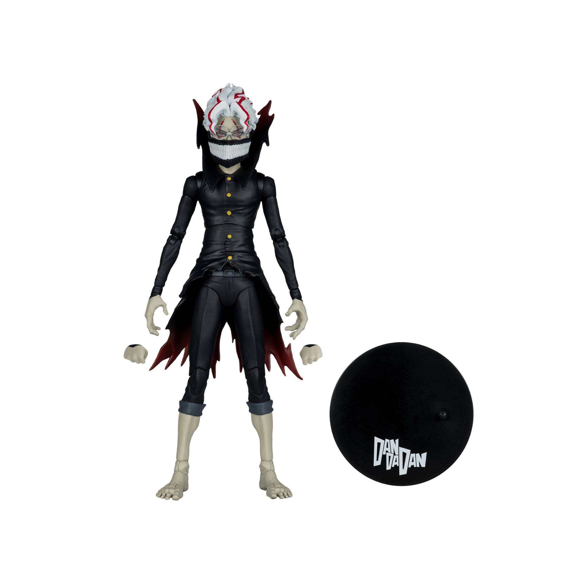 Back. McFarlane Toys - Dandadan 7-inch Action Figure Bundle with Okarun, Okarun Demon, and Momo.