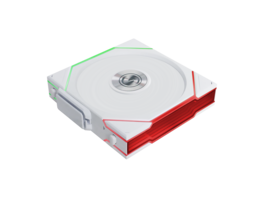 Lian Li - UNI Fan TL 120 Wireless - Reverse Blade, Infinity Mirror, 2.4 GHz Control - (12RTL1W1W) - White