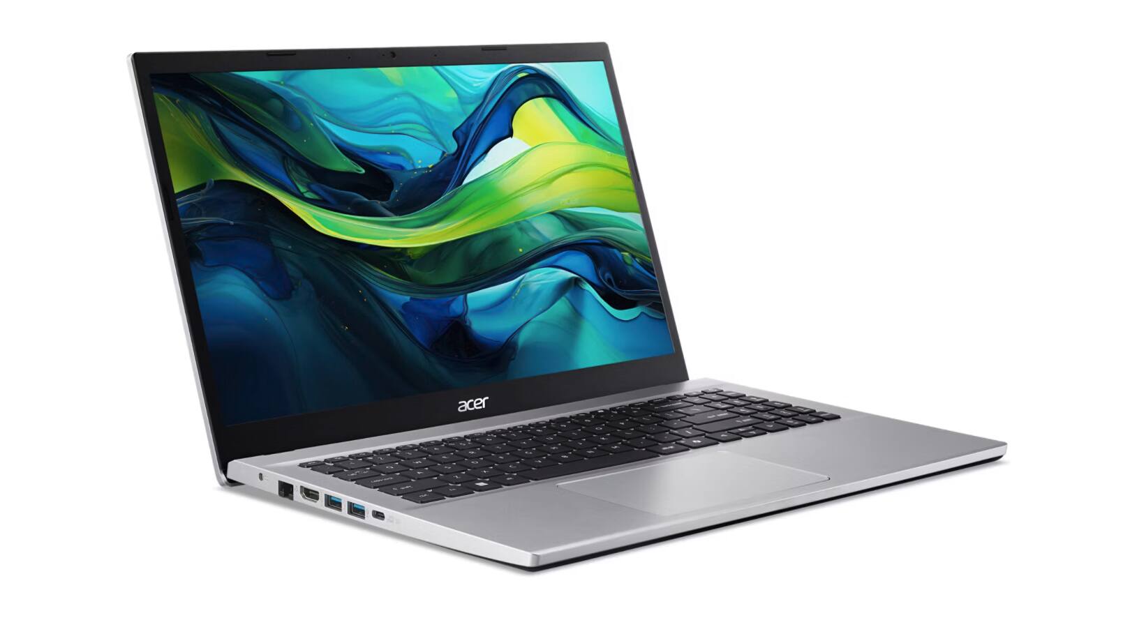 Left. Acer - Acer Aspire Go 15.6" Laptop AMD Ryzen 7 7730U, 32GB RAM, 1TB SSD (NX.JQJAA.001).