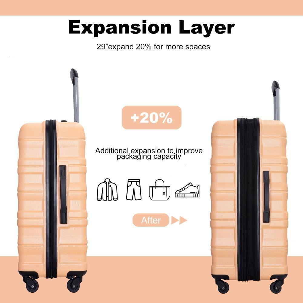 Expansion Layer  
29" expand 20% for more spaces  

+20%  
Additional expansion to improve packaging capacity  

After