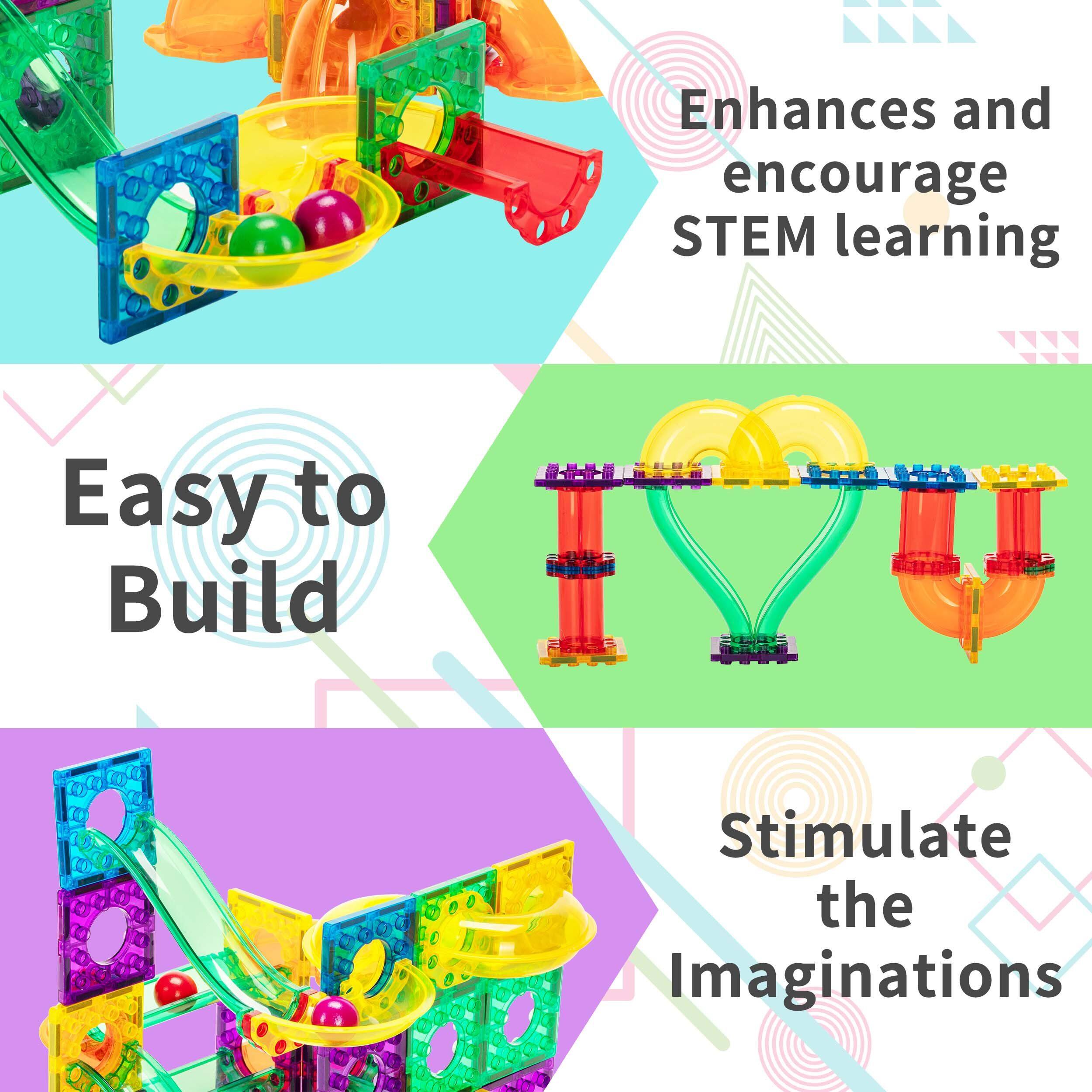 Enhances and encourage STEM learning, Easy to Build, Stimulate the Imaginations