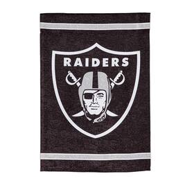 Evergreen Enterprises - Las Vegas Raiders 12.5" x 18" Double-Sided Embossed Suede Garden Flag - Multicolor