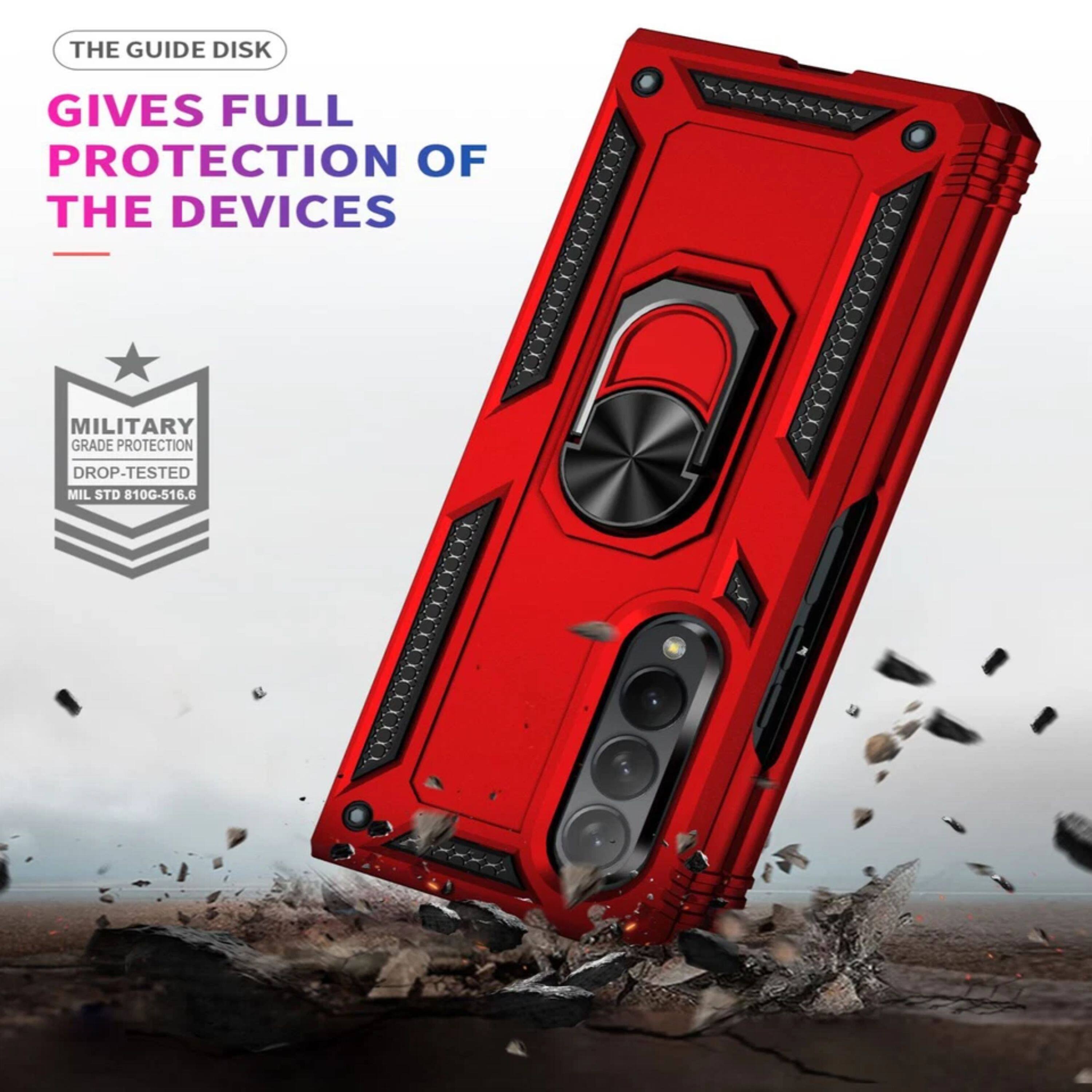 The Guide Disk gives full protection of the devices. Military grade protection, drop-tested, MIL STD 810G-516.6