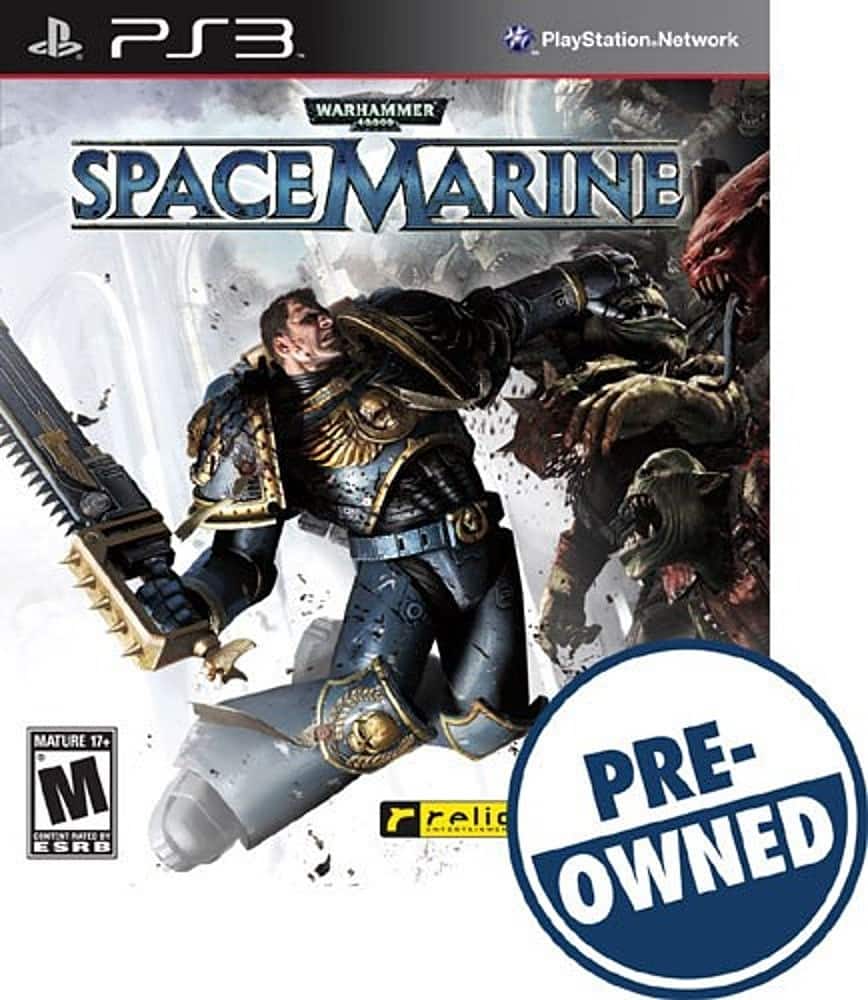 Front. THQ Nordic - Warhammer 40,000: Space Marine — PRE-OWNED.