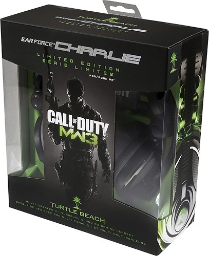 Best Buy Turtle Beach Call Of Duty Mw3 Ear Force Charlie Limited