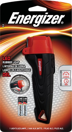  Energizer - Rubber LED Light - Red/Black