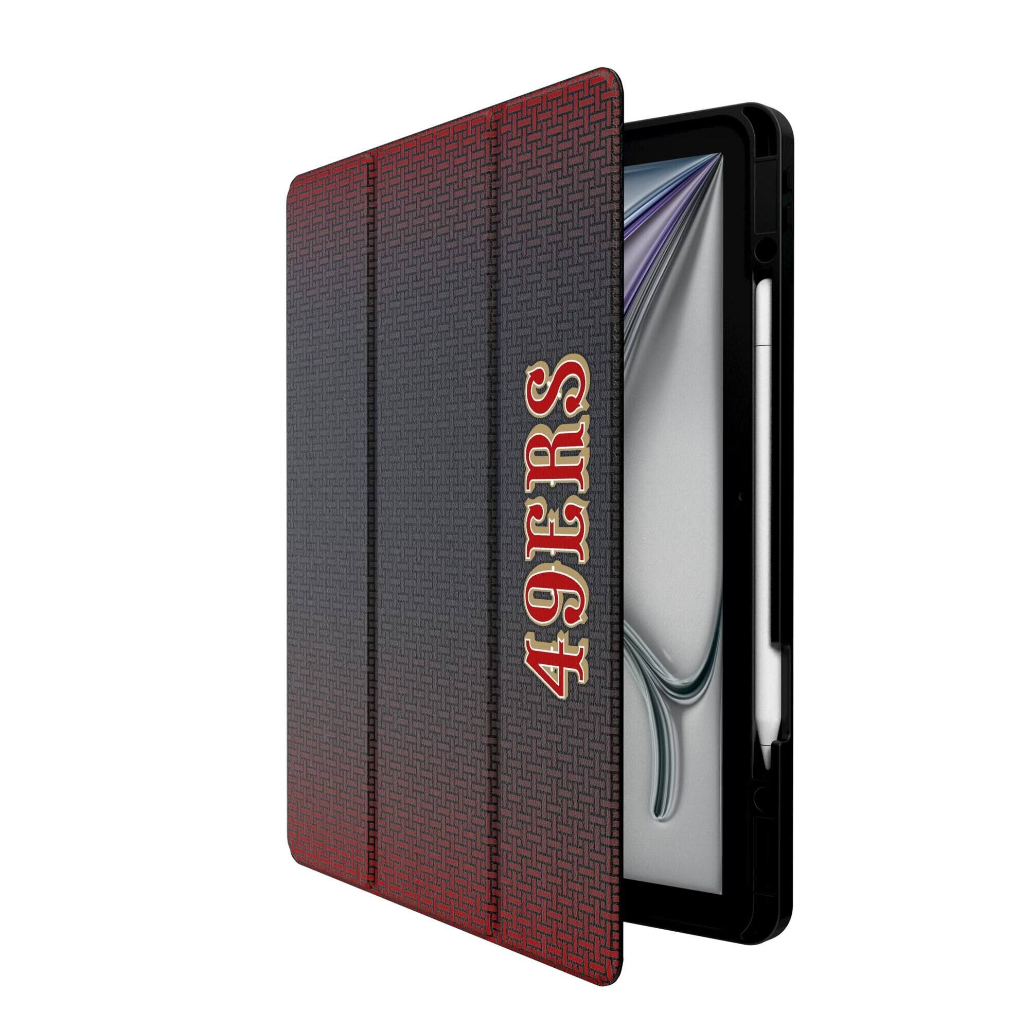 Alt View 1. Keyscaper - San Francisco 49ers iPad Case - 13in Pro M4 - Black.