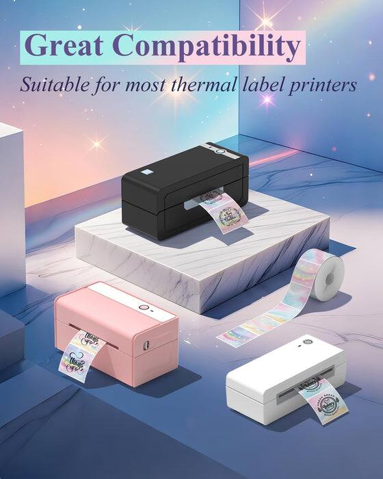 Great Compatibility  
Suitable for most thermal label printers