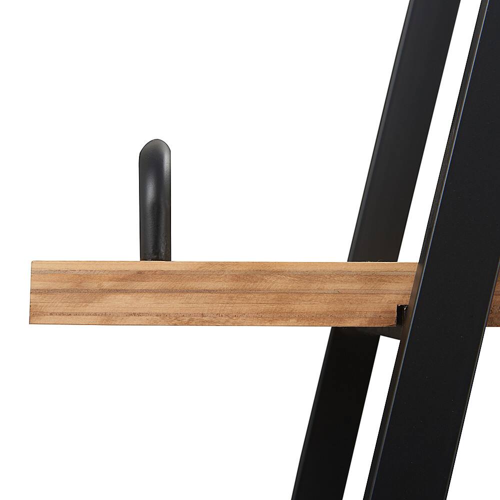 Alt View 16. Finch - Morris A-Frame Industrial Bookshelf - Natural.