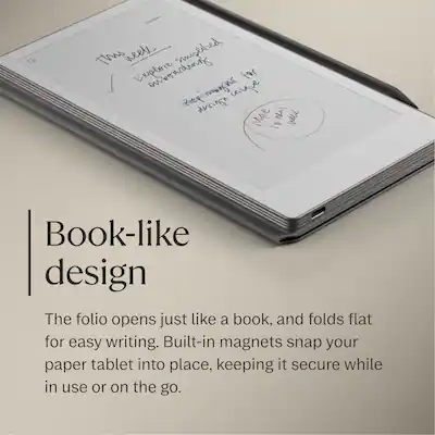 reMarkable BookFolio Pro en cuir noir - acheter sur reMarkable BookFolio Pro en cuir noir - acheter sur